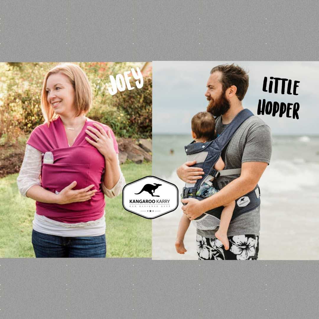 Kangaroo Karry Baby Carriers WeWilDy babywearing co