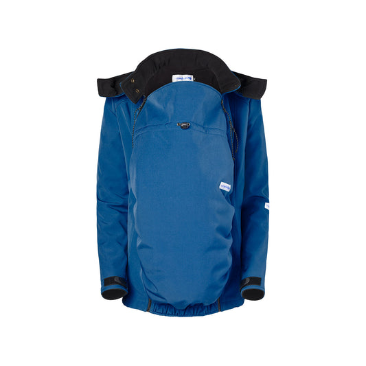 babywearing jacket winter baby carrier maternity  blue removable panel