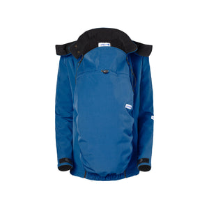 babywearing jacket winter baby carrier maternity  blue removable panel